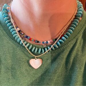 Beckett and Quill solid 14k gold heart w/ chain